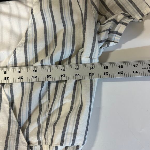 Abercrombie & Fitch Wrapped Dress size Small Striped - Picture 7 of 8